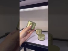 Goldene PET-dicke Wandcremeflasche mit 50ml/30ml/15ml Galvanisierung kann verwendet werden