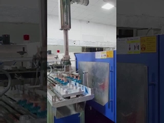 Blaue 30 ml/50 ml/80 ml/100 mlPET-Dünnflasche mit Gesichtscreme Flasche mit Gesichtscreme Kosmetikflasche