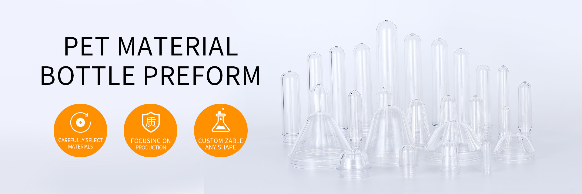 Qualität Kosmetische Flaschenvorform usine